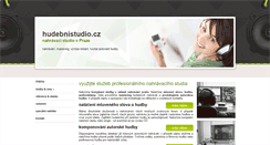 Desktop Screenshot of hudebnistudio.cz